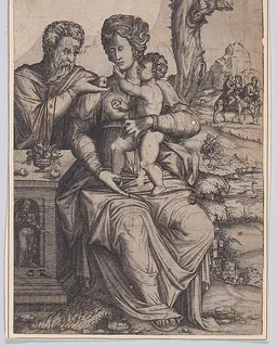 Holy Family by Lambert Suavius