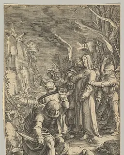 The Betrayal of Christ, from "The Passion of Christ" by Ludovicus Siceram
