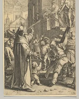 Ecce Homo, from "The Passion of Christ" by Ludovicus Siceram