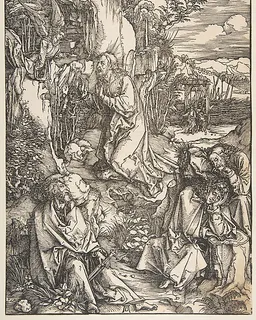 The Agony in the Garden by Albrecht Dürer