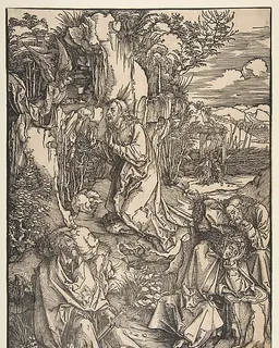 Agony in the Garden by Albrecht Dürer