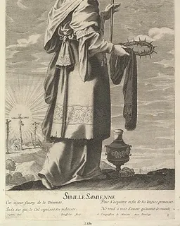 Sibylle Samienne, from "Douze Sibylles" by Gilles Rousselet