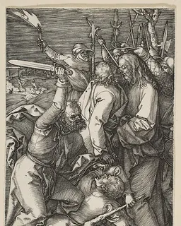The Betrayal of Christ, from "The Passion" by Albrecht Dürer