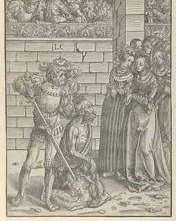 The Beheading of St. John the Baptist by Lucas Cranach the Elder