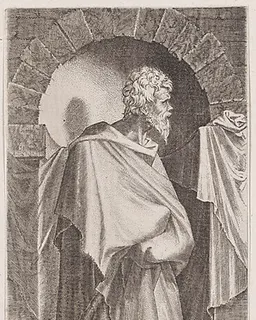 St. James Minor, from "Christ, the Twelve Apostles and St. Paul" by Lambert Suavius