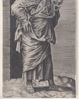 St. Peter, from "Christ and the Apostles" by Lambert Suavius