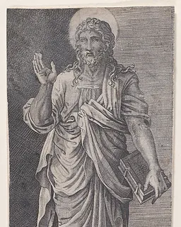 Christ, from "Christ and the Apostles" by Lambert Suavius