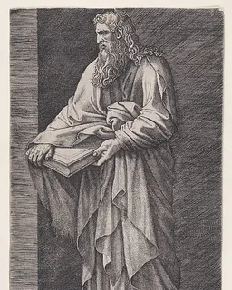 St. Paul, from "Christ and the Apostles" by Lambert Suavius