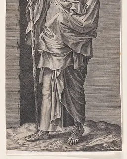 St. Simon, from "Christ and the Apostles" by Lambert Suavius