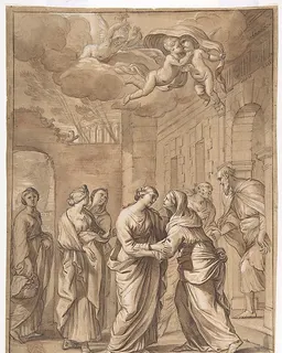 The Visitation by Nicolas Mignard