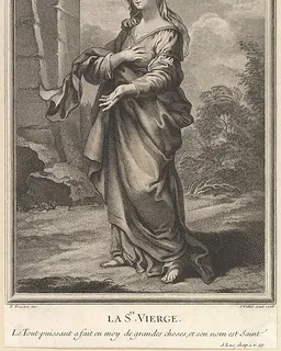 The Blessed Virgin by Simon de la Vallée