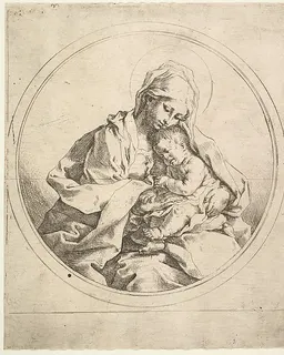 The Madonna and Child in the Round by Guido Reni