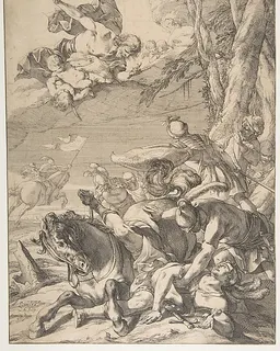 Conversion of St. Paul by Laurent de La Hyre