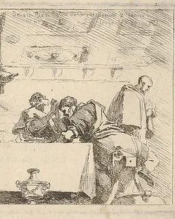 The Last Supper by Jean Honoré Fragonard