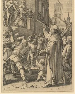 Ecce Homo, from "The Passion of Christ" by Hendrick Goltzius