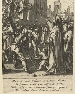 Ecce Homo, from "The Passion of Christ" by Nicolas Cochin