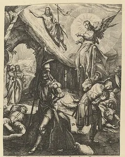 The Resurrection, from "The Passion of Christ" by Nicolas Cochin