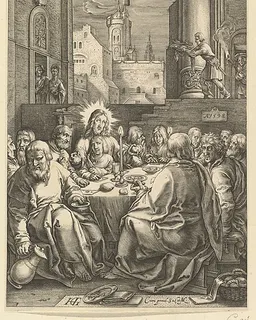 The Last Supper, from "The Passion of Christ" by Anonymous
