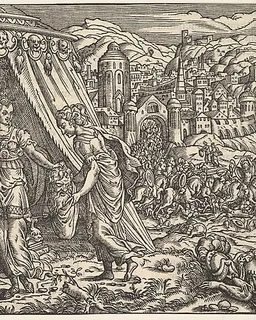 Judith and Holofernes, from Biblia, Frankfurt by Anonymous, German, 16th century