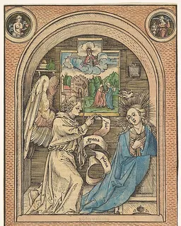 The Annunciation by Hans Wechtlin