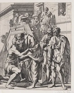 The return of the Prodigal Son by Anonymous, 17th century