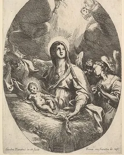 The Adoration of the Angels by Carlo Maratti
