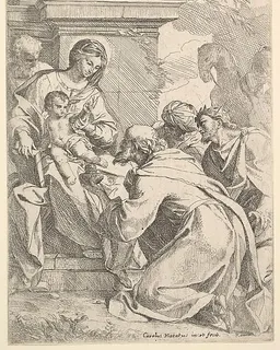 The Adoration of the Magi by Carlo Maratti