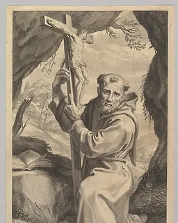 St. Francis (?) by Theodor Verkruis