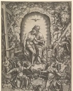 The Trinity by Giorgio Ghisi