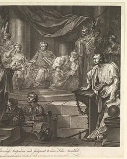 Paul Before Felix by William Hogarth