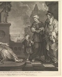 Moses Brought to Pharaoh's Daughter by William Hogarth