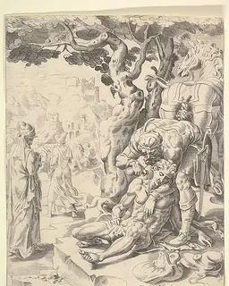 The Parable of the Good Samaritan by Maarten van Heemskerck
