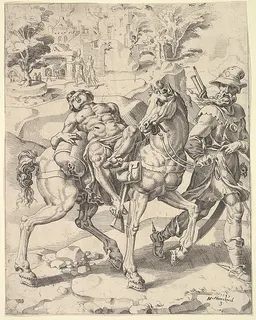 The Parable of the Good Samaritan by Maarten van Heemskerck