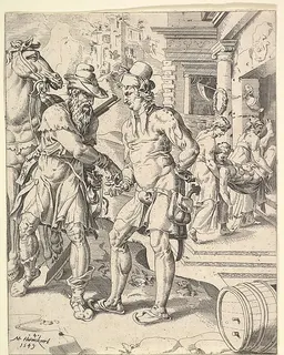 The Parable of the Good Samaritan by Maarten van Heemskerck