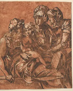 Holy Family by Master ND