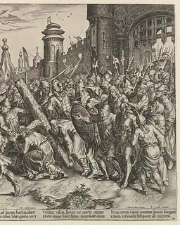 Christ on the Way to Calvary by Hieronymus Bosch