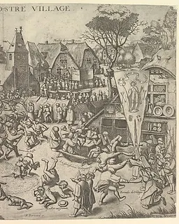 The Kermis of Saint George by Johannes van Doetecum I