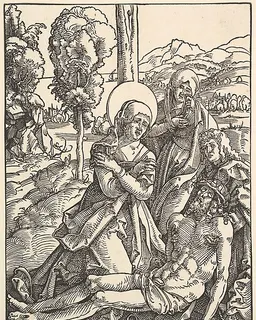 Lamentation for Christ by Hans Baldung Grien