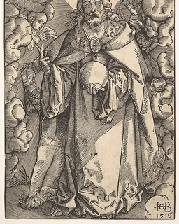 Christ with the Orb of the World in His Left Hand by Hans Baldung Grien