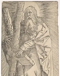 St. Andrew from Christ and the Apostles by Hans Baldung Grien