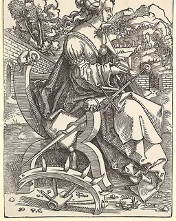 St. Catherine by Hans Baldung Grien
