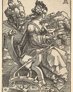 St. Catherine by Hans Baldung Grien