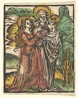 St. Anne (copy) by Hans Baldung Grien