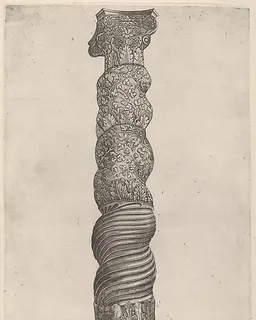 Winding Column from Saint Peter's, Rome by Anonymous, Italian, 16th century