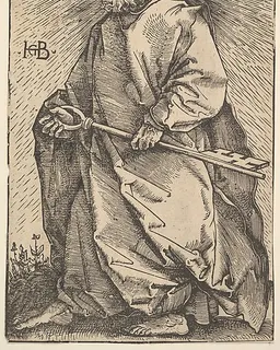 St. Peter, from "Christ and the Apostles" by Hans Baldung Grien