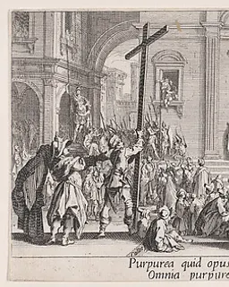 La Présentation au Peuple (The Presentation of Christ to the People), from "La Grande Passion" (The Large Passion) by Jacques Callot
