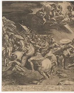 The Conversion of Saint Paul by Cornelis Cort