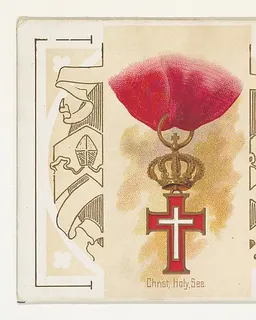 Christ, Holy, See, from the World's Decorations series (N44) for Allen & Ginter Cigarettes by Allen & Ginter