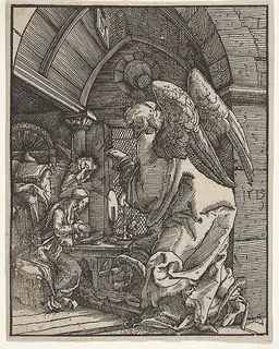 The Annunciation by Albrecht Altdorfer