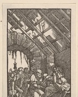 Adoration of the Magi, from "The Fall and Salvation of Mankind Through the Life and Passion of Christ" by Albrecht Altdorfer